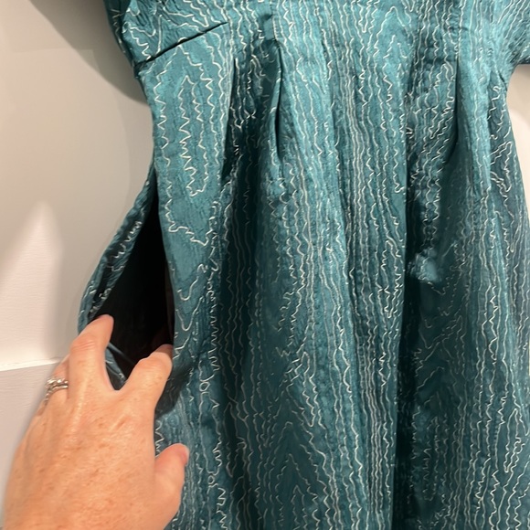 H&M Size 6 Teal Dress - Picture 6 of 11